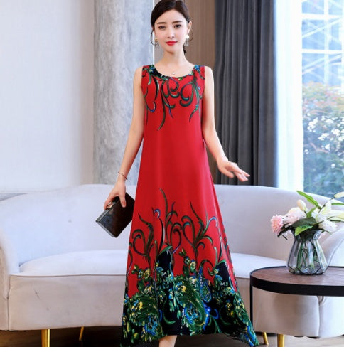 Loose Large Size Slim Office Workers Big Fat Mm Pajamas Skirt