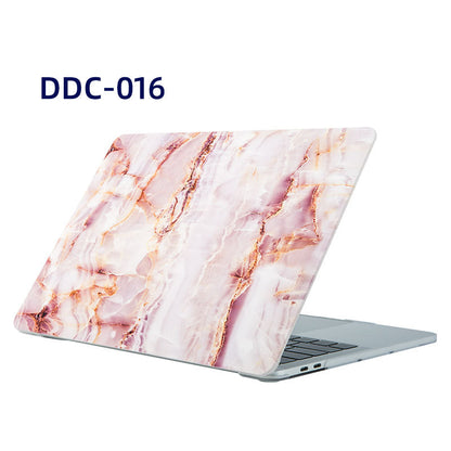 Notebook Computer Protective Cover Matte Painted Marble Shell