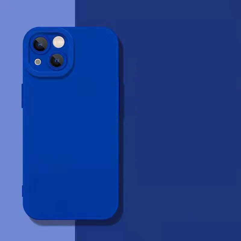 Klein Blue Eye Shadow Mobile Phone Case Liquid Silicone