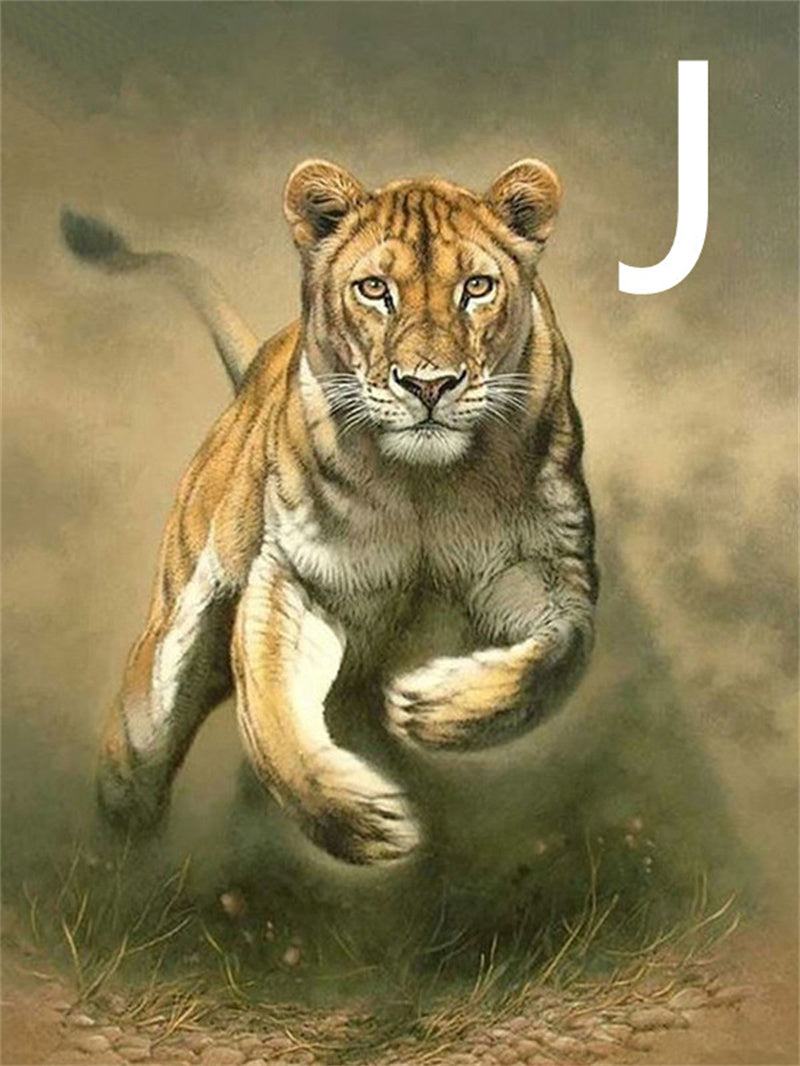 5D Diamond Embroidery Lion Animal Cross Stitch