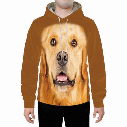 Digital Dog Cute Expression Printed Loose Couple