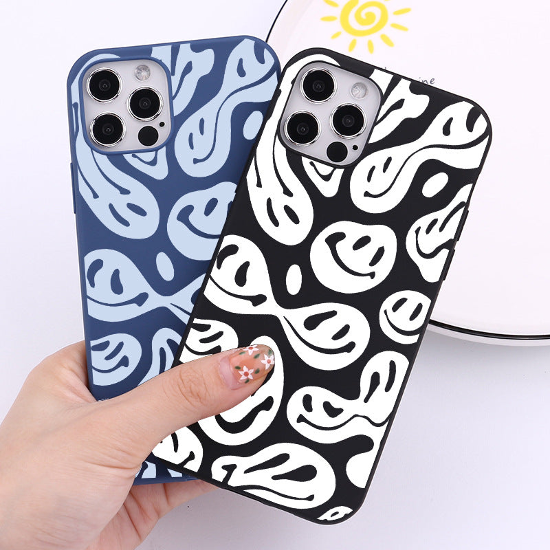 Simple Smile Frosted Soft Phone Case