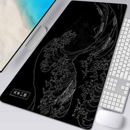 Natural Rubber Computer Overlock Mouse Pad