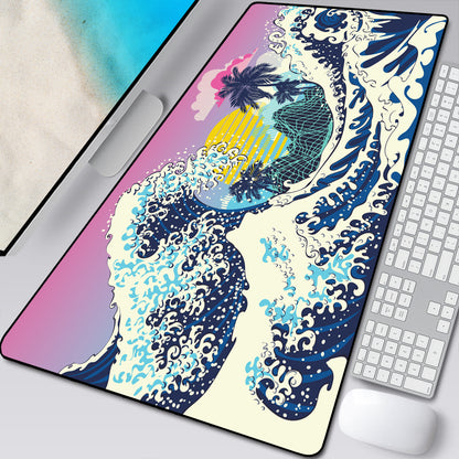 Natural Rubber Computer Overlock Mouse Pad