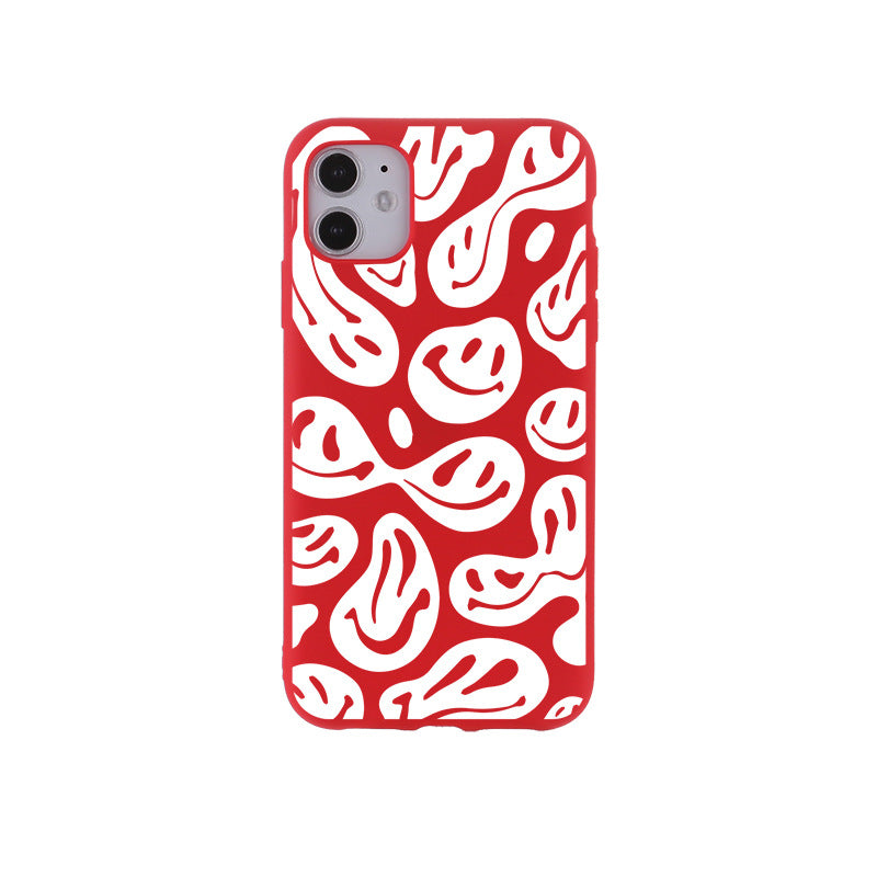 Simple Smile Frosted Soft Phone Case