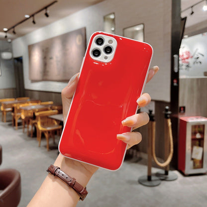 Jelly Color Pinch Fine Hole Phone Case