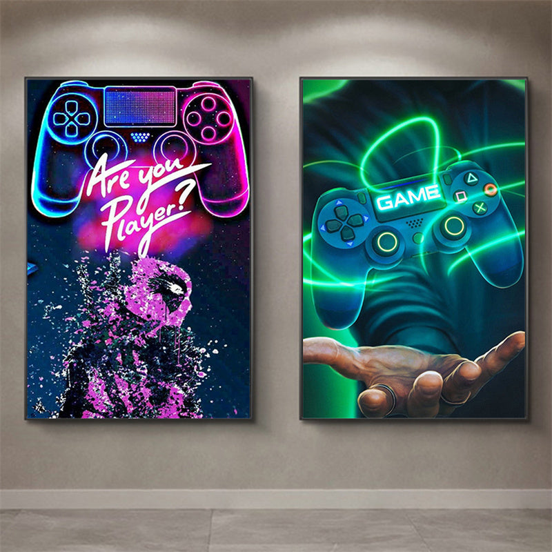Fashion Home Bar Internet Cafe Wall Decoration Graffiti Wall Art Poster