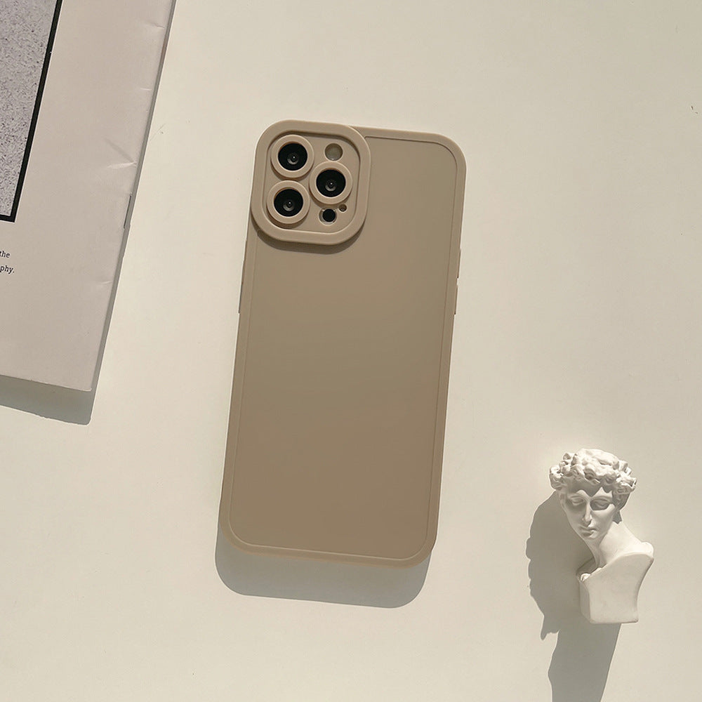 Frosted Angel Eye Silicone Phone Case