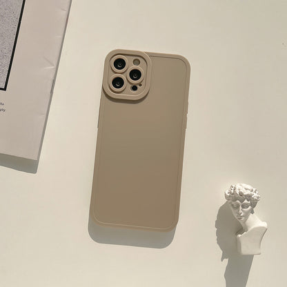 Frosted Angel Eye Silicone Phone Case
