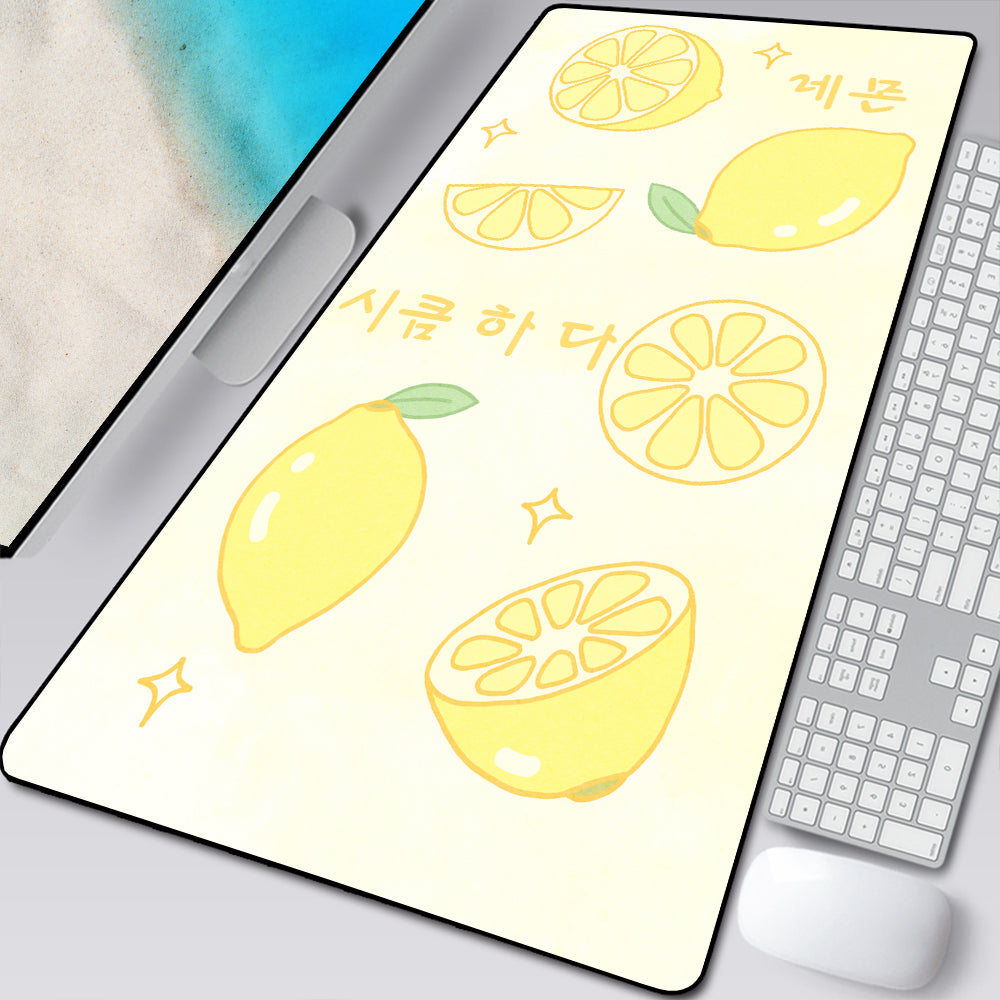 Large Computer Gamer Fruit Super Long Mouse Pad