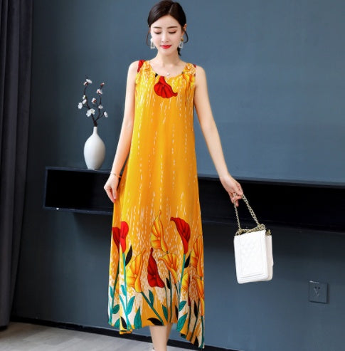Loose Large Size Slim Office Workers Big Fat Mm Pajamas Skirt