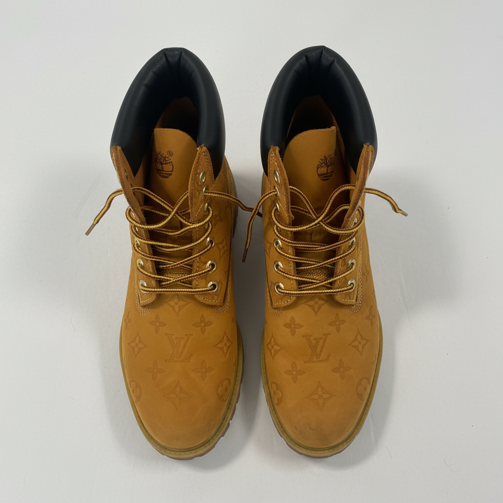 LV x Timberland Monogram Boots – Wheat