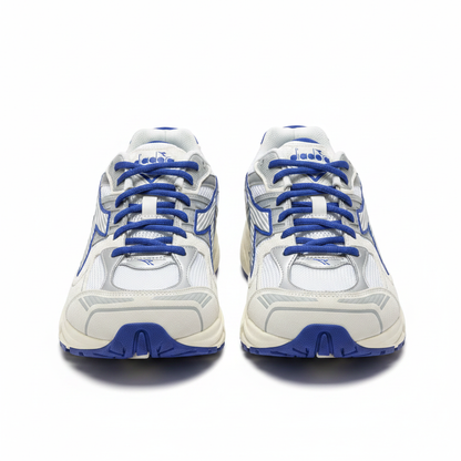 Diadora Retro Runner – Silver &amp; Blue