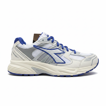 Diadora Retro Runner – Silver &amp; Blue